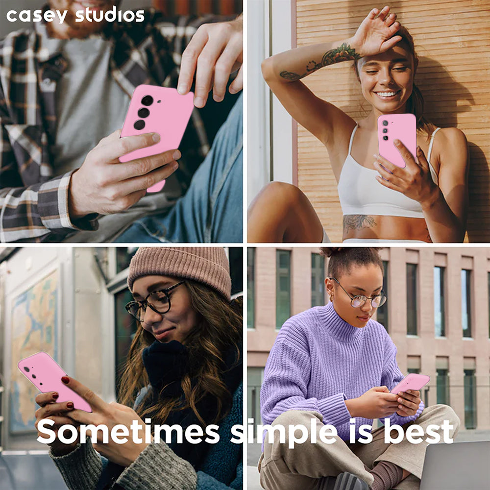 Husa Soft Silicone - Samsung Galaxy S23 - Roz