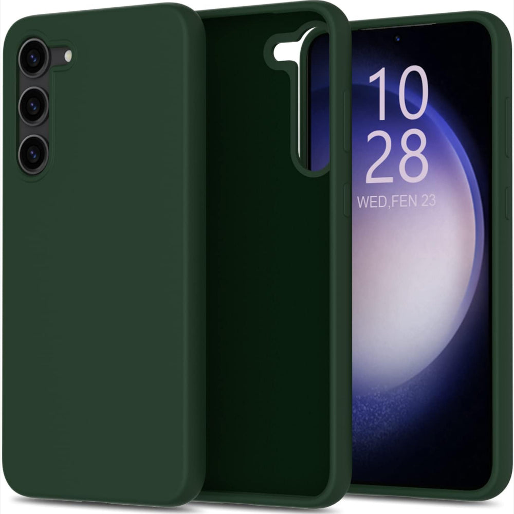 Husa Soft Silicone - Samsung Galaxy S24 Plus - Webster Green