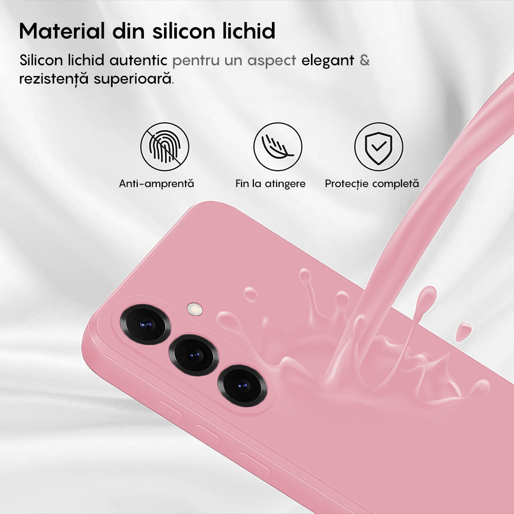 Husa Soft Silicone - Samsung Galaxy S25 Plus - Roz