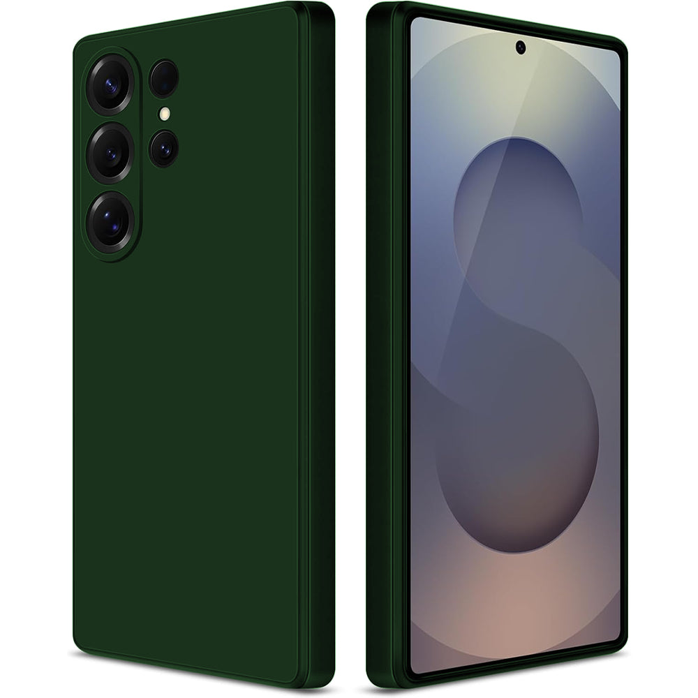 Husa Soft Silicone - Samsung Galaxy S25 Ultra - Webster Green