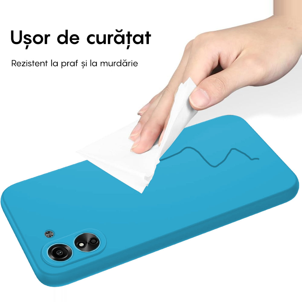 Husa Soft Silicone - Xiaomi Redmi 13C - Cadet Blue
