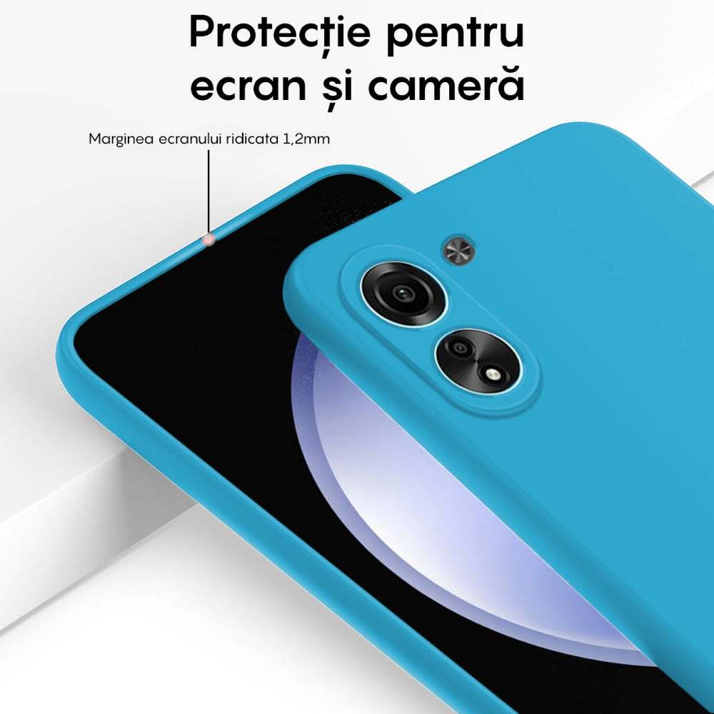 Husa Soft Silicone - Xiaomi Redmi 13C - Cadet Blue