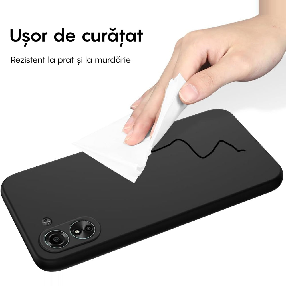 Husa Soft Silicone - Xiaomi Redmi 13C - Negru