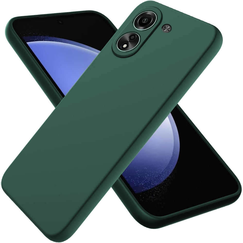 Husa Soft Silicone - Xiaomi Redmi 13C - Webster Green