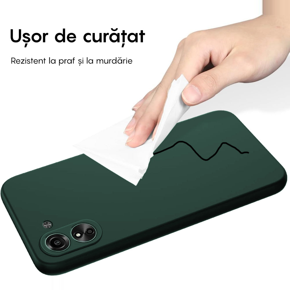 Husa Soft Silicone - Xiaomi Redmi 13C - Webster Green