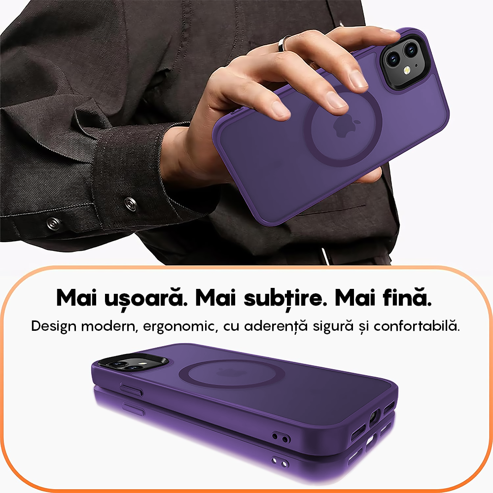 Husa MagSafe - iPhone 11 - Dark Purple