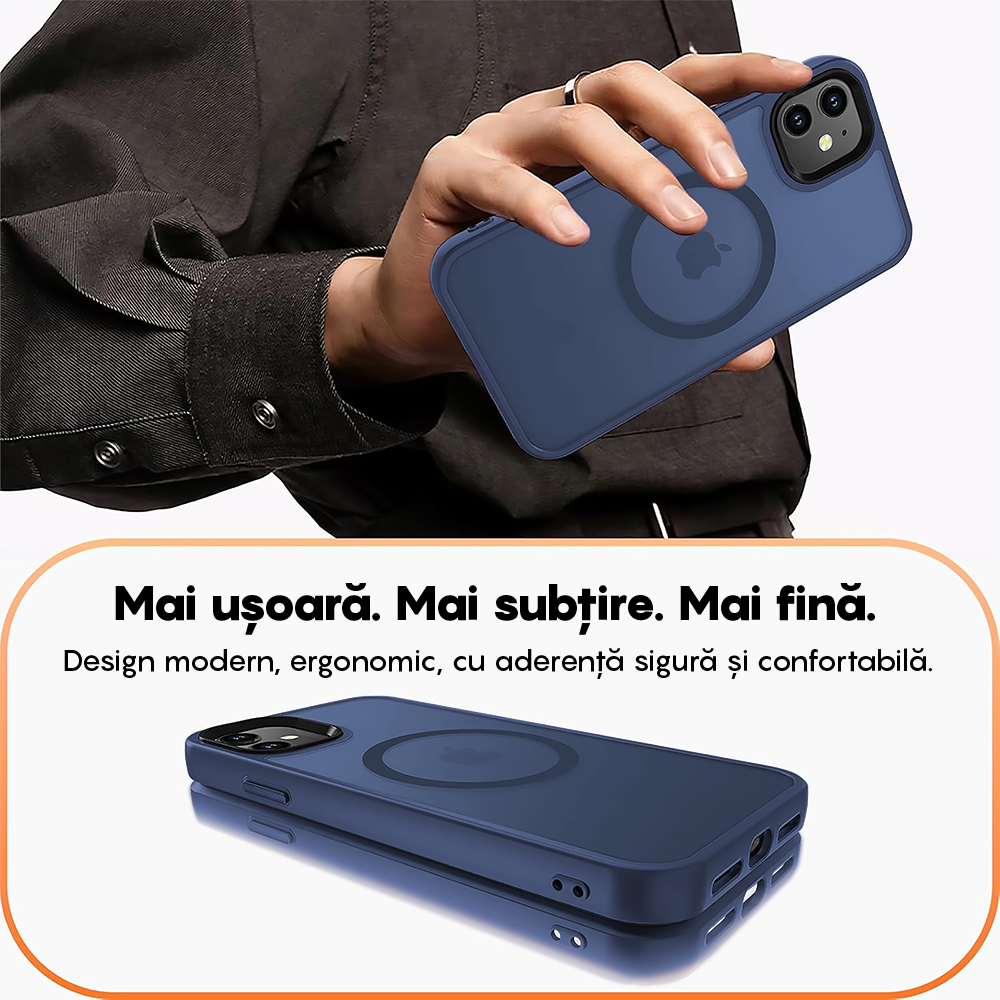 Husa MagSafe - iPhone 11 - Gentleman Blue