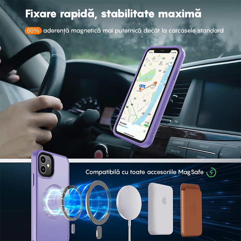 Husa MagSafe - iPhone 11 - Light Purple