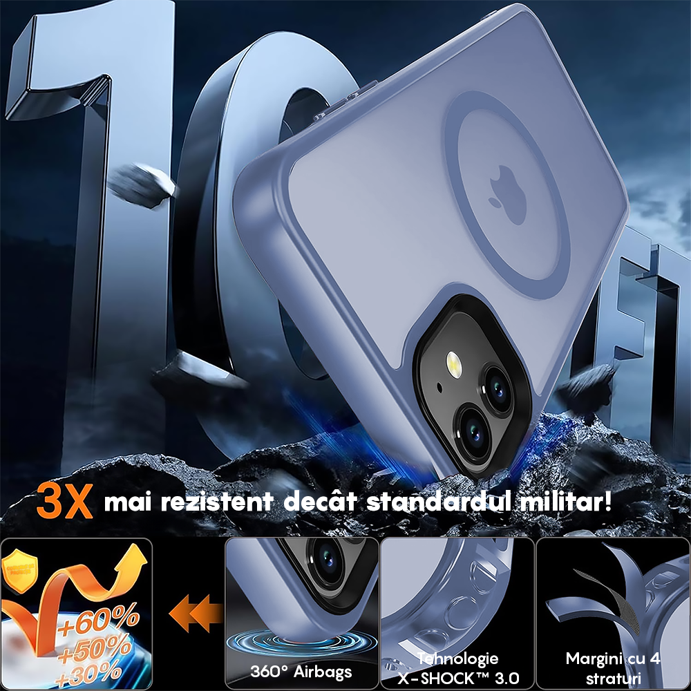 Husa MagSafe - iPhone 11 - Yuenfeng Blue