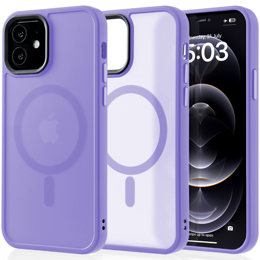 Husa MagSafe - iPhone 12/12 Pro - Light Purple
