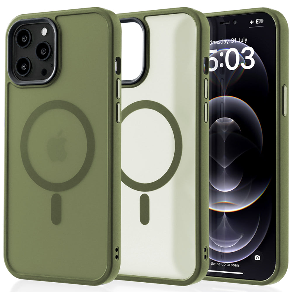 Husa MagSafe - iPhone 12 Pro Max - Green