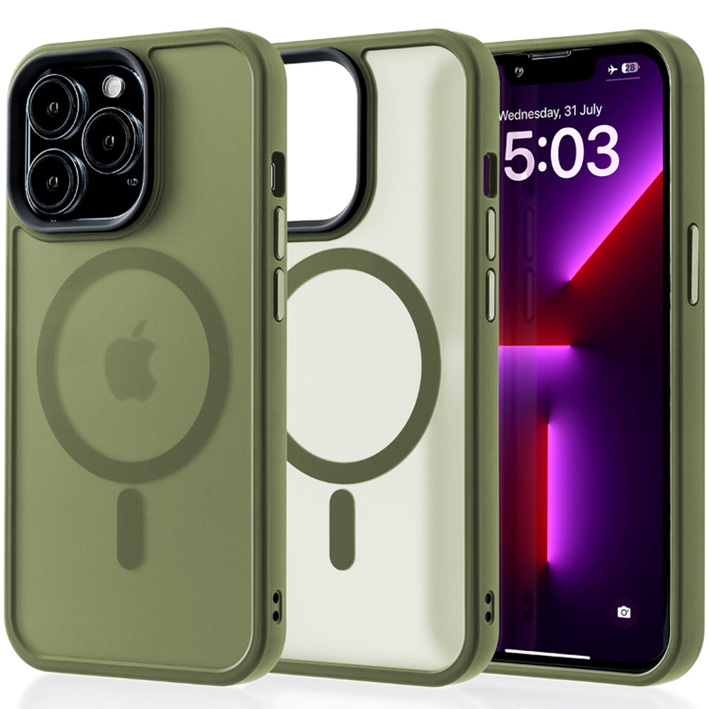 Husa MagSafe - iPhone 13 Pro - Green