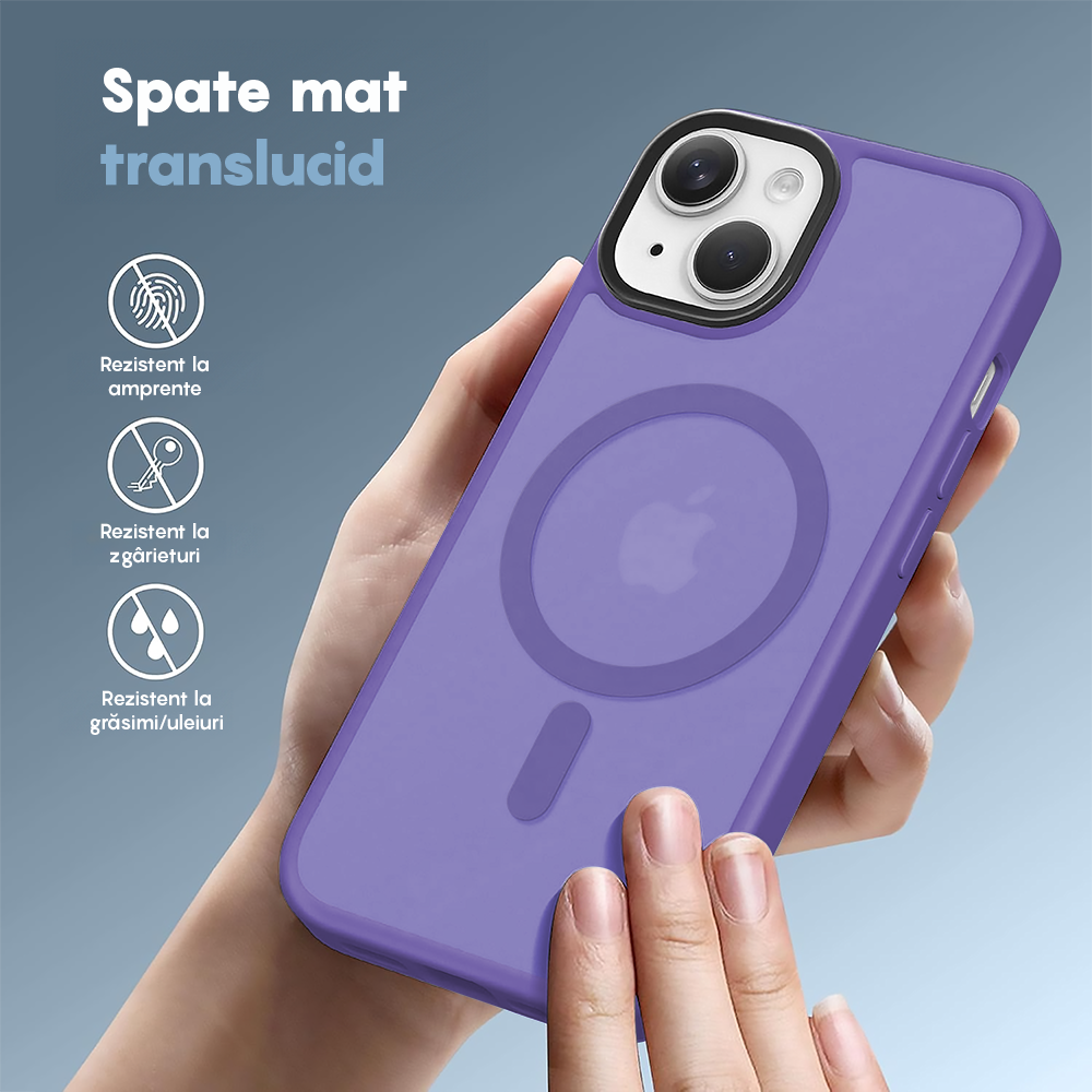 Husa MagSafe - iPhone 14 Plus - Light Purple