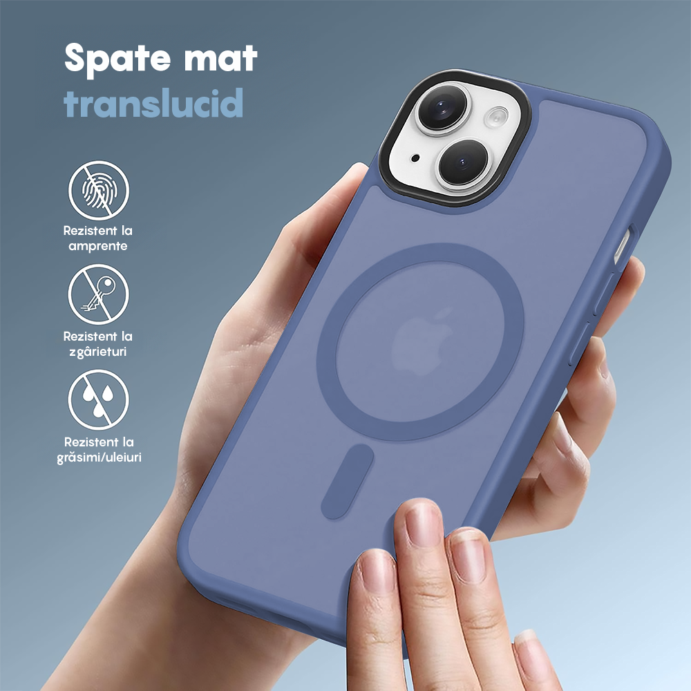 Husa MagSafe - iPhone 14 Plus - Yuenfeng Blue