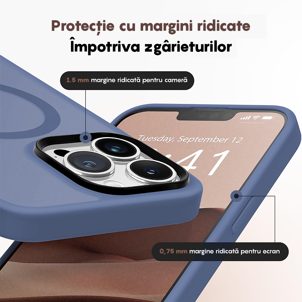 Husa MagSafe - iPhone 14 Pro Max - Yuenfeng Blue