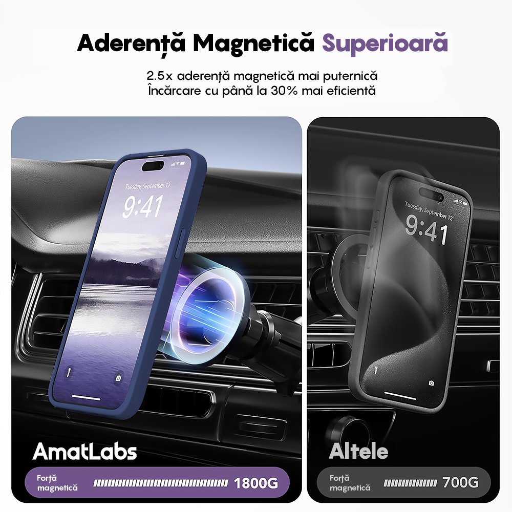 Husa MagSafe - iPhone 15 Pro Max - Gentleman Blue