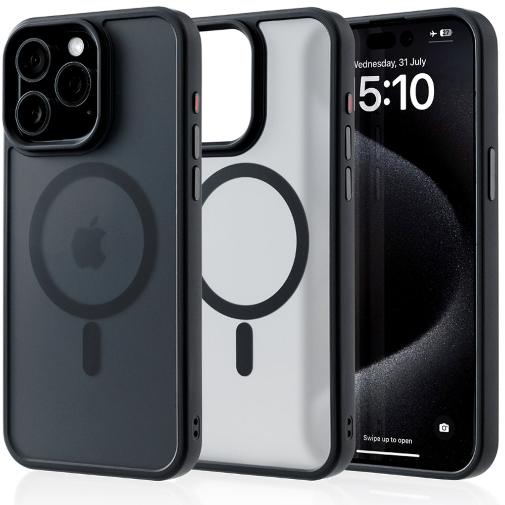 Husa MagSafe - iPhone 15 Pro Max - Black