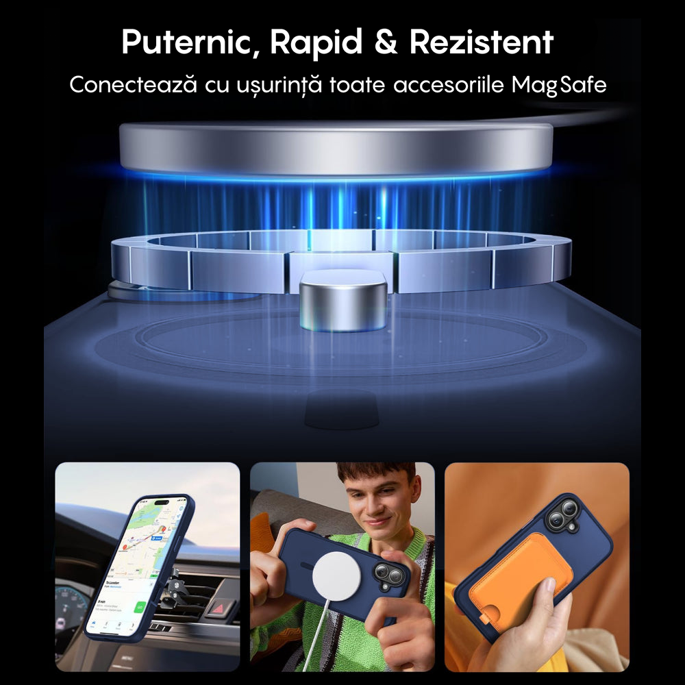 Husa MagSafe - iPhone 16 Plus - Albastru
