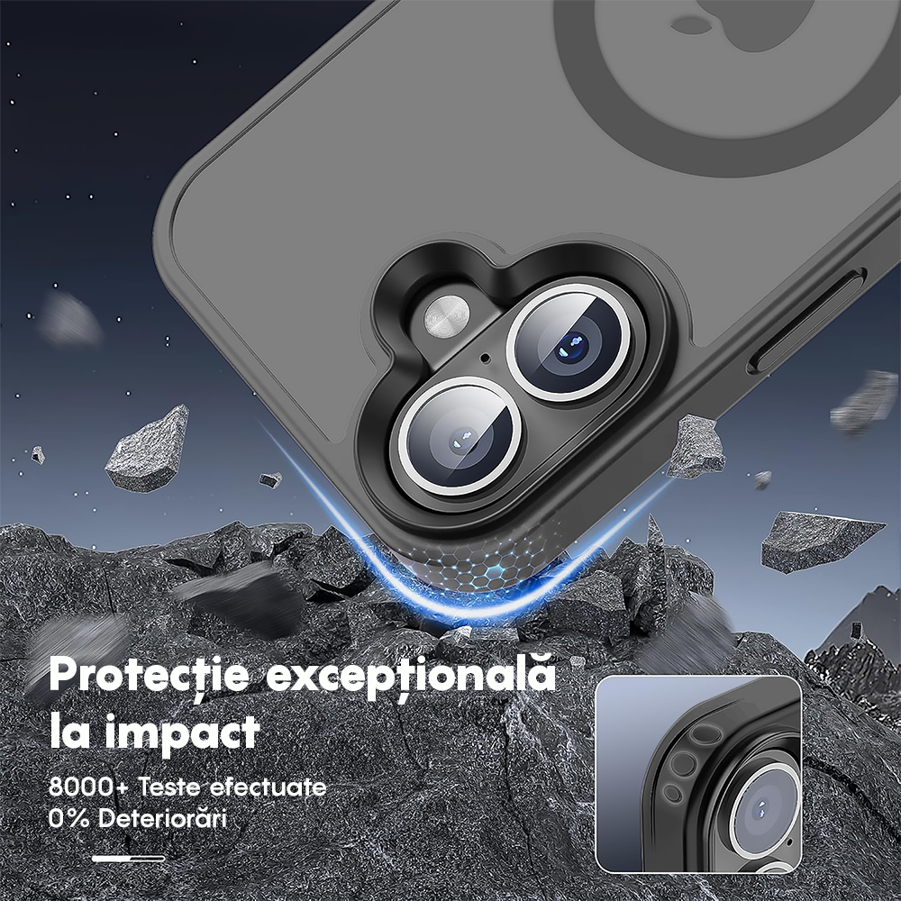 Husa MagSafe - iPhone 16 Plus - Gri