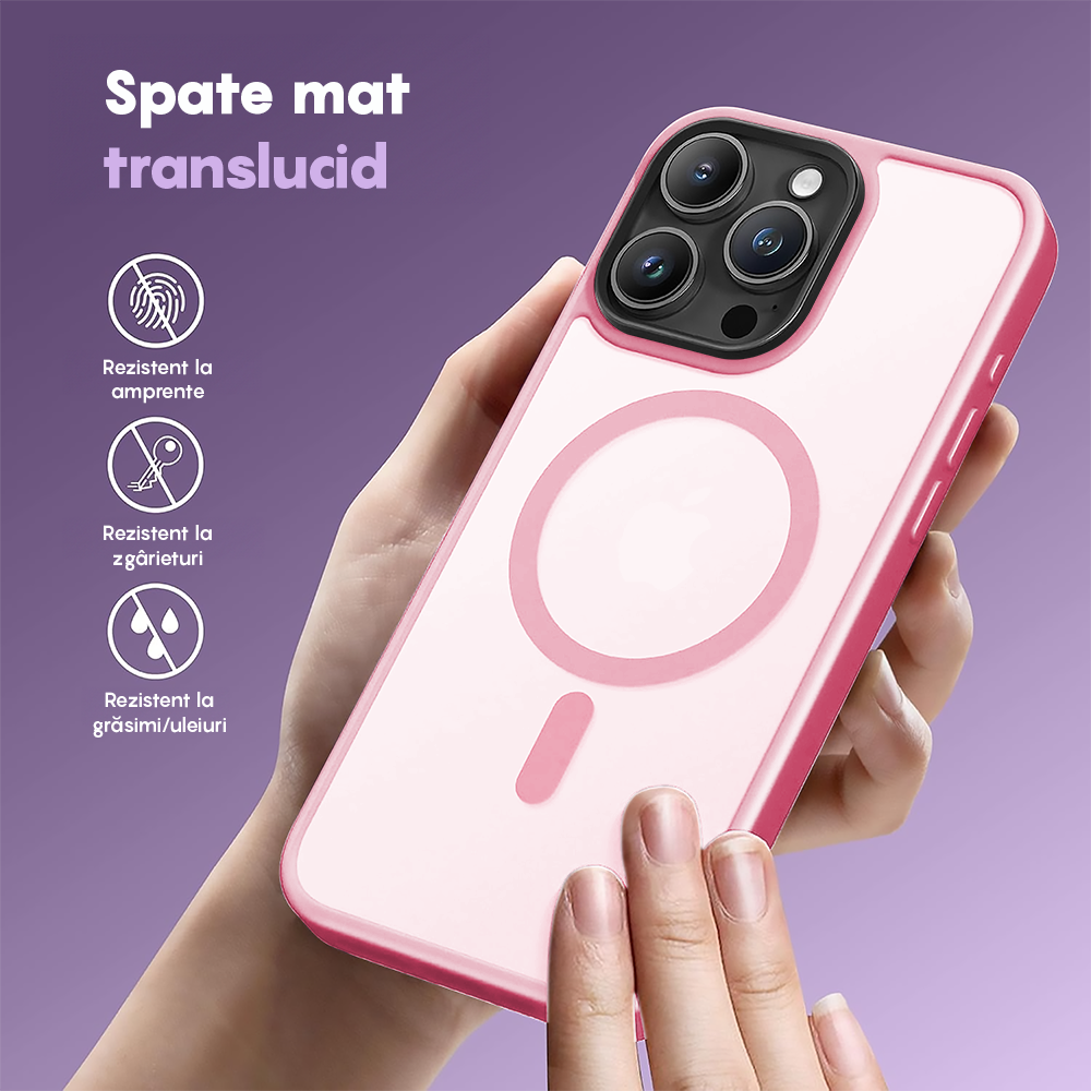 Husa MagSafe - iPhone 16 Pro Max - Roz