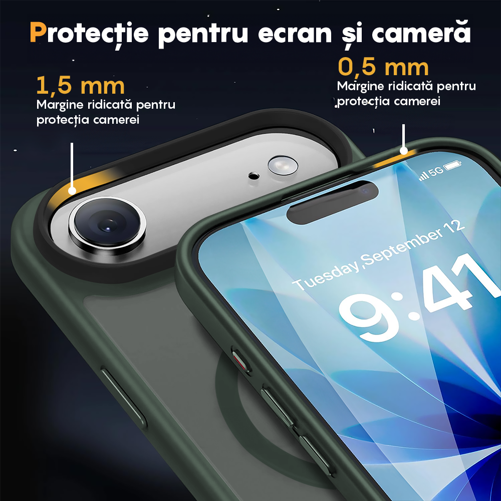 Husa MagSafe - iPhone 17 Air - Verde Deschis