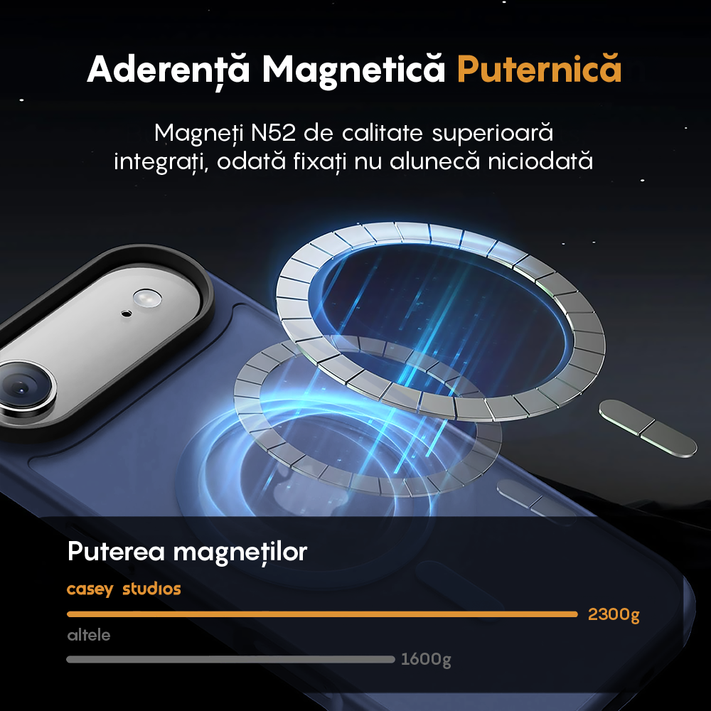 Husa MagSafe - iPhone 17 Air - Albastru Inchis