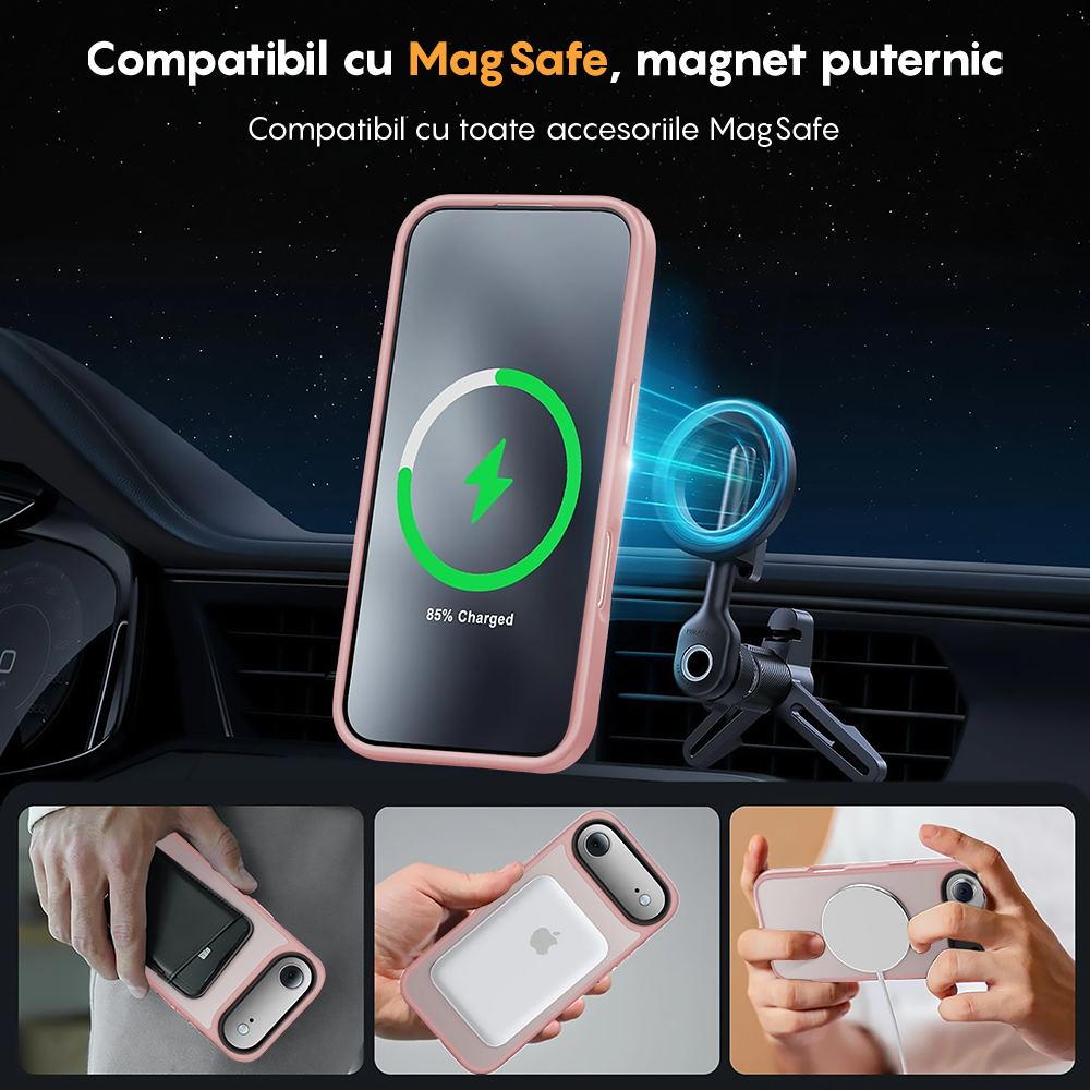 Husa MagSafe - iPhone 17 Air - Roz
