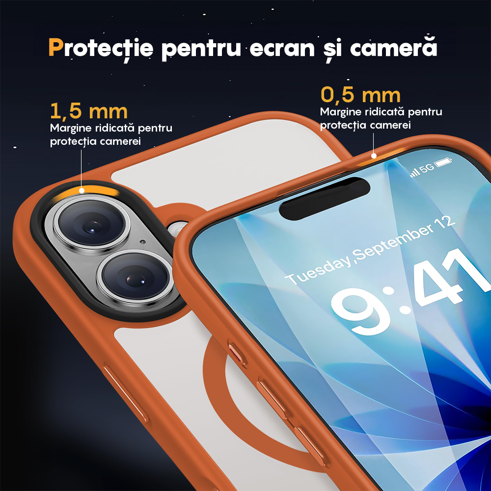 Husa MagSafe - iPhone 17 - Portocaliu