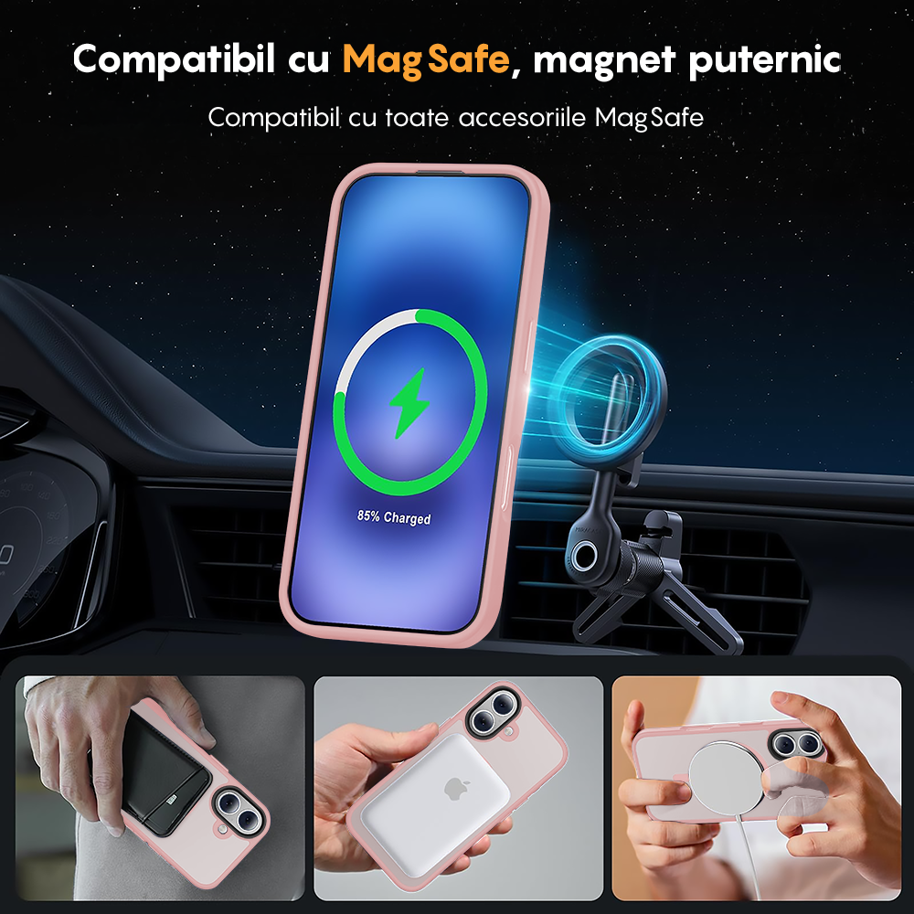 Husa MagSafe - iPhone 17 - Roz