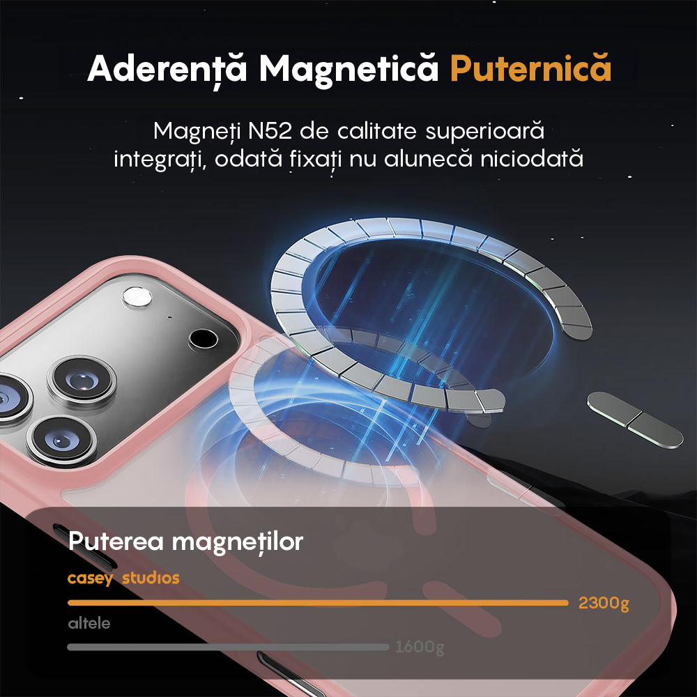 Husa MagSafe - iPhone 17 Pro - Roz