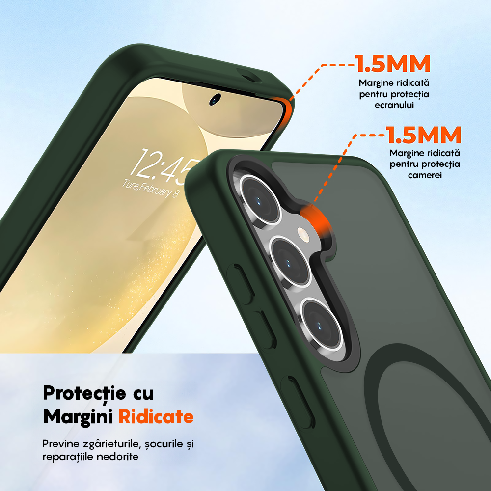 Husa MagSafe - Samsung Galaxy S24 Plus - Verde