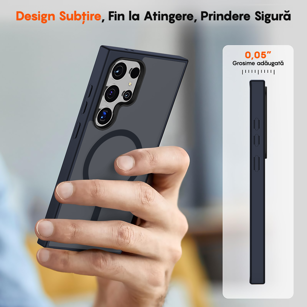 Husa MagSafe - Samsung Galaxy S24 Ultra - Albastru