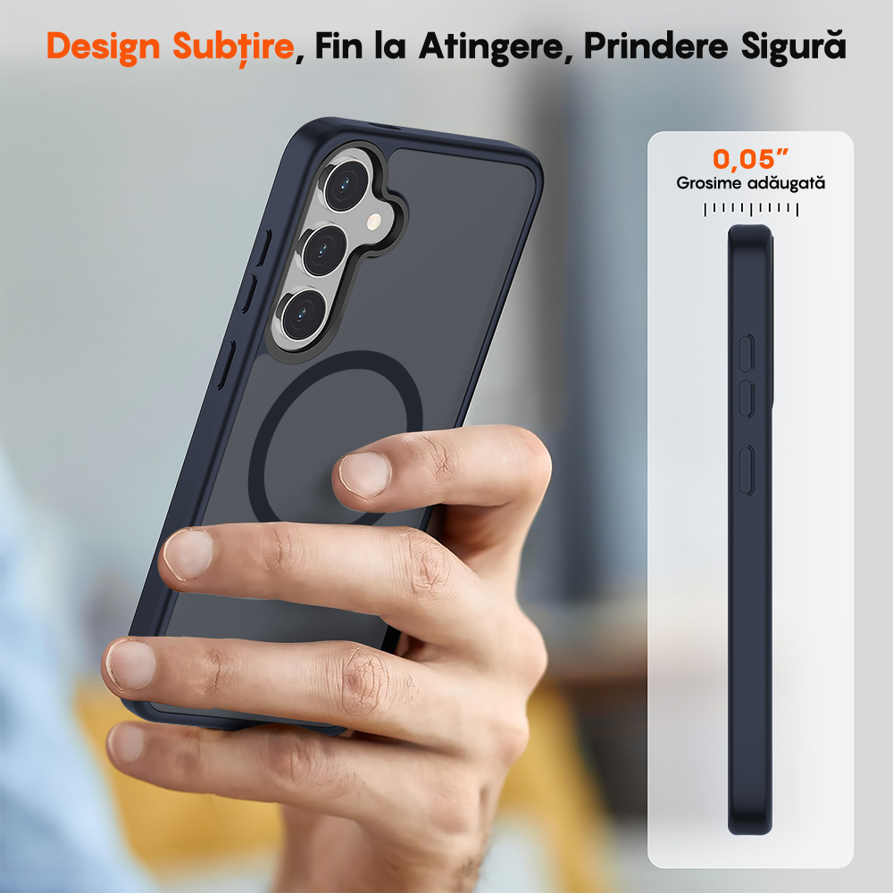 Husa MagSafe - Samsung Galaxy S25 - Albastru