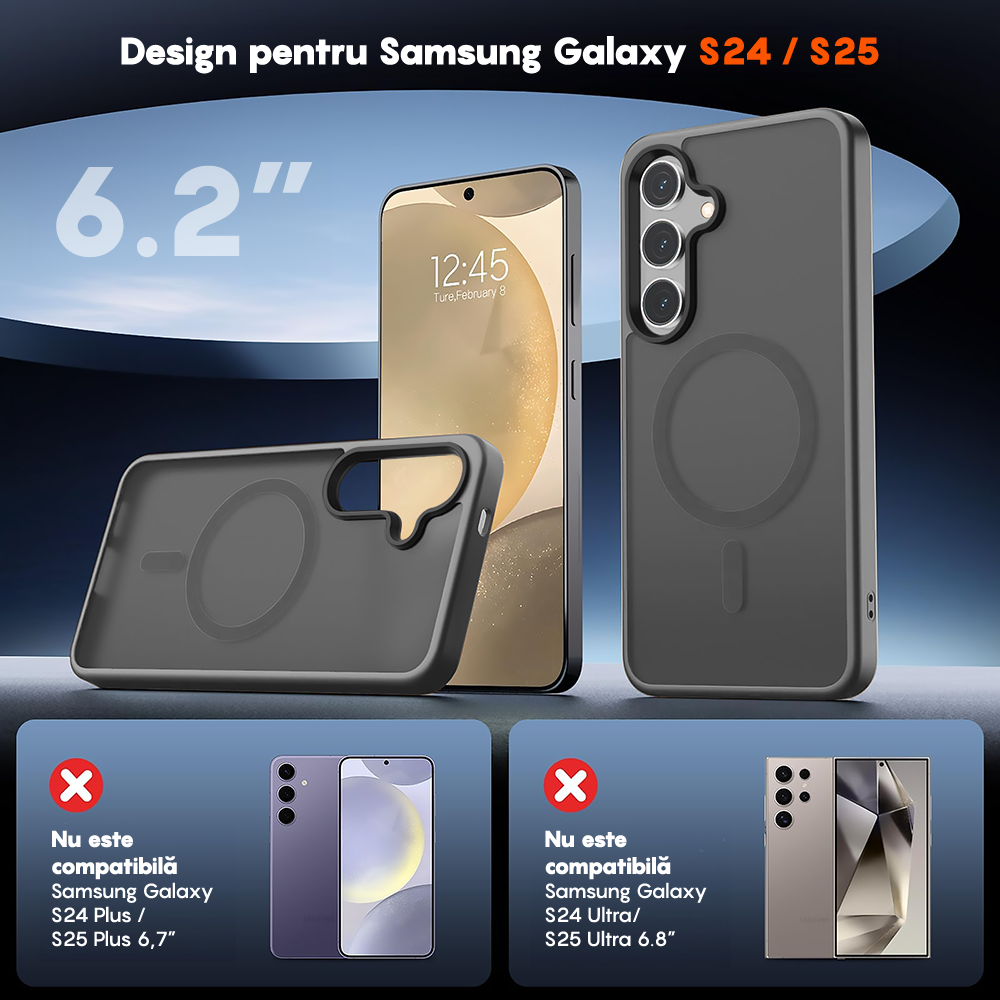 Husa MagSafe - Samsung Galaxy S25 - Verde