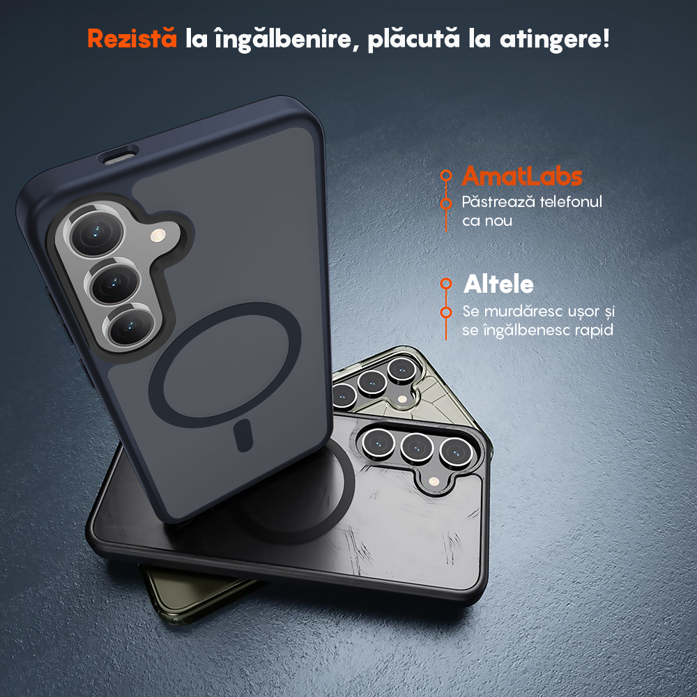 Husa MagSafe - Samsung Galaxy S25 Plus - Albastru