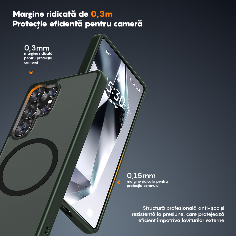 Husa MagSafe - Samsung Galaxy S25 Ultra - Verde