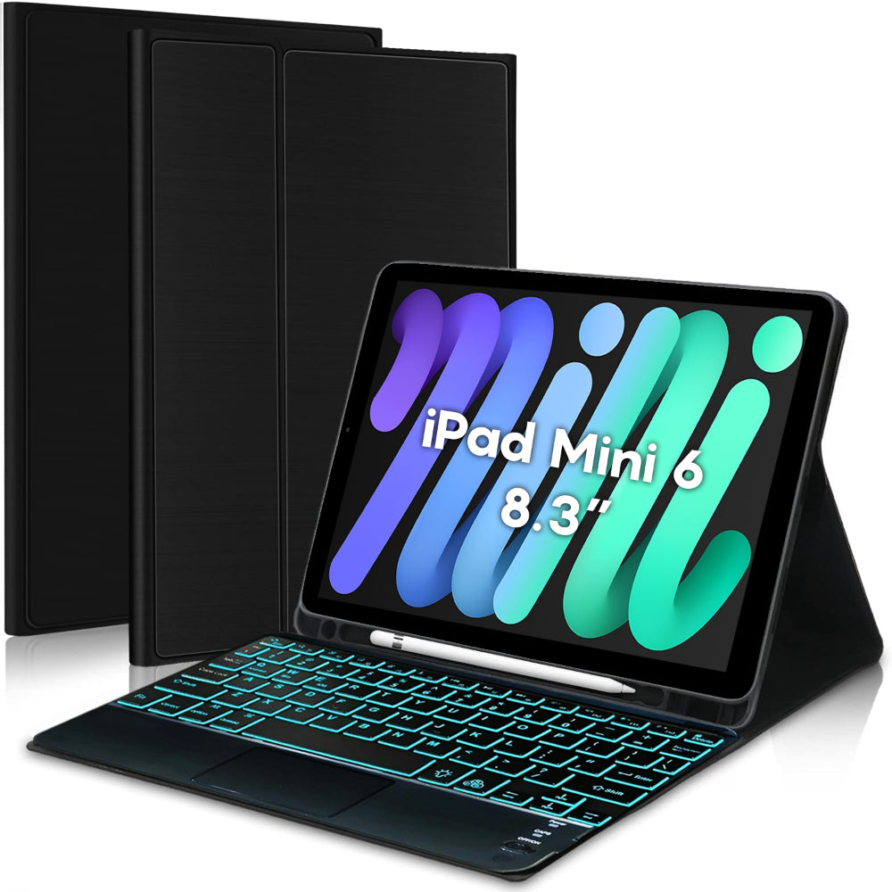 Husa MagneticT - iPad Mini 6/Mini 7 8.3" - Negru