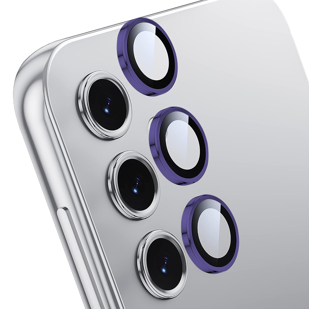 Folie Sticla Lentile Camera MaxDefense+ - Samsung Galaxy A16 - Mov