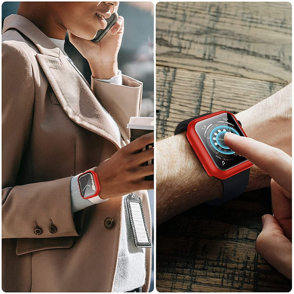 Carcasa 360° (Husa + Folie) - Apple Watch 7/8/9 - 41MM - Red