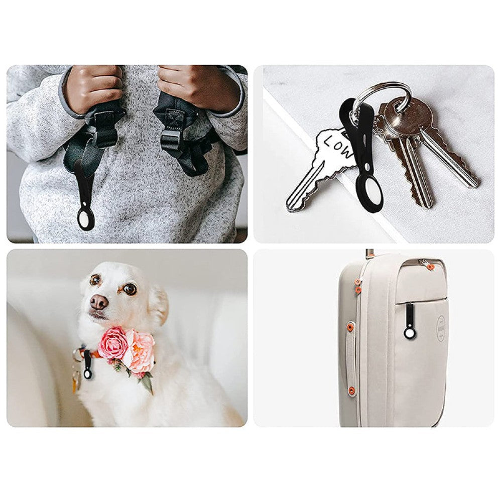 Husa Silicone Loop - AirTag - Negru