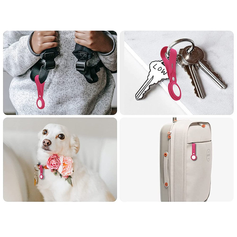 Husa Silicone Loop - AirTag - Rose