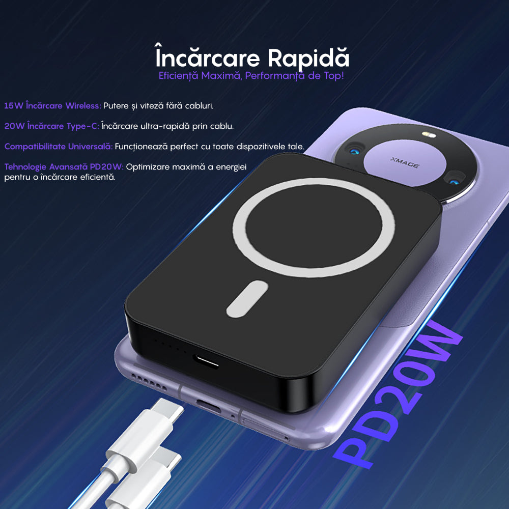 Baterie Externa MagSafe Lagato Energo Pro 10000 mAh