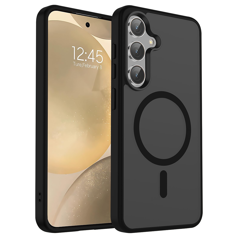 Husa MagSafe - Samsung Galaxy S25 - Negru