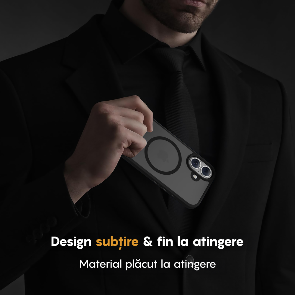 Husa MagSafe - iPhone 17 - Negru