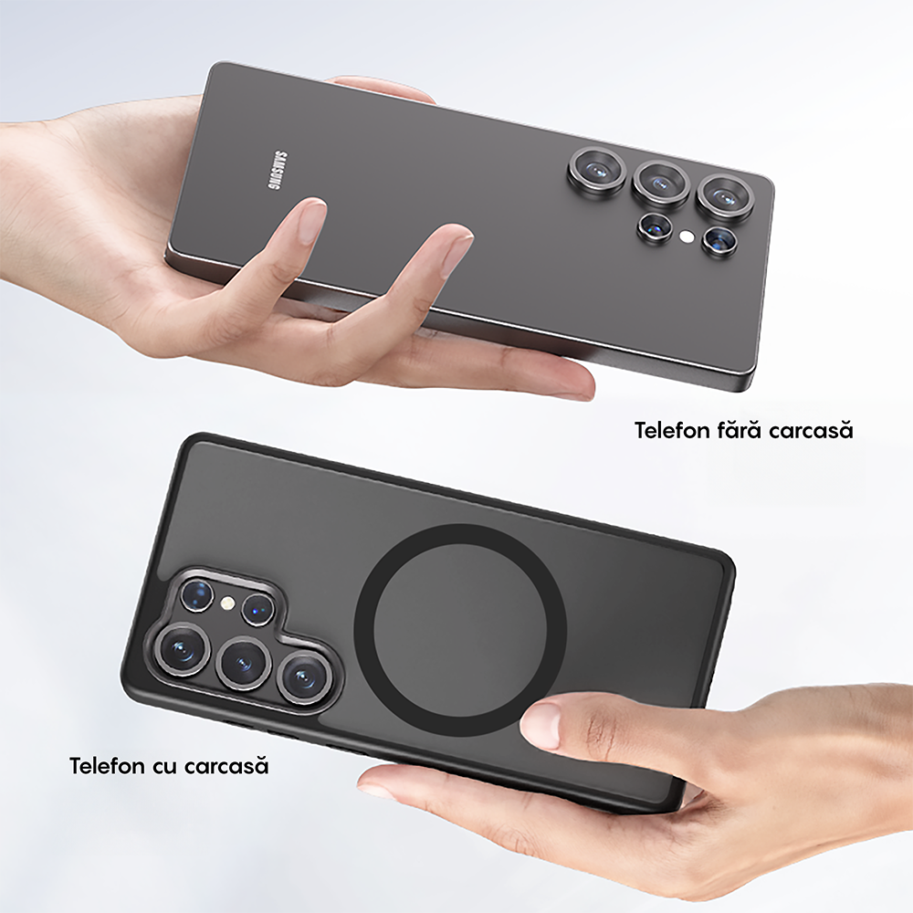 Husa MagSafe - Samsung Galaxy S25 Ultra - Negru