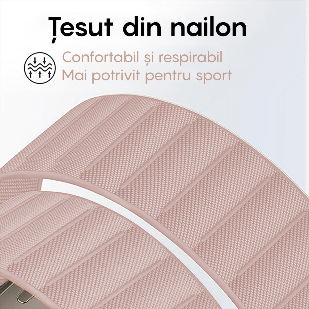 Curea Alpine Summit - Apple Watch 1/2/3/4/5/6/7/8/9/10/11/SE/SE2/SE3 - 38/40/41/42 MM - Pink Sand