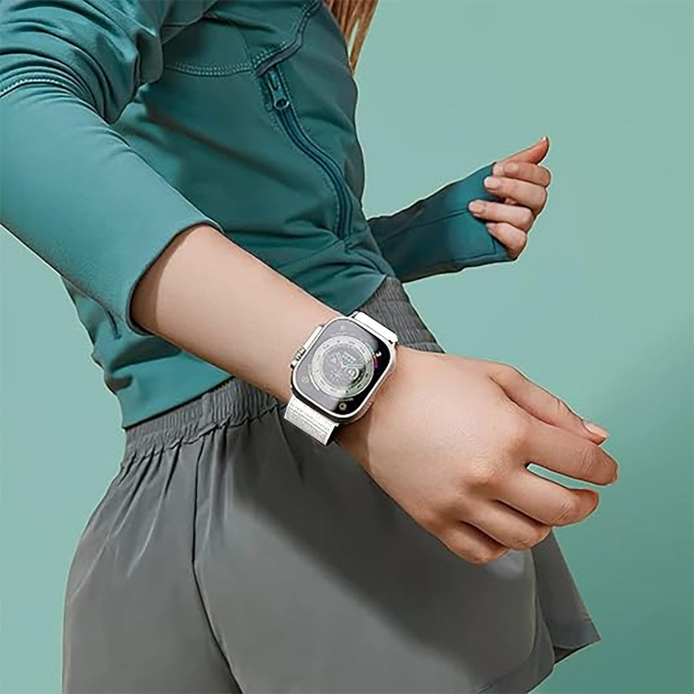 Curea Alpine Summit - Apple Watch 1/2/3/4/5/6/7/8/9/SE - 38/40/41 MM - Alb