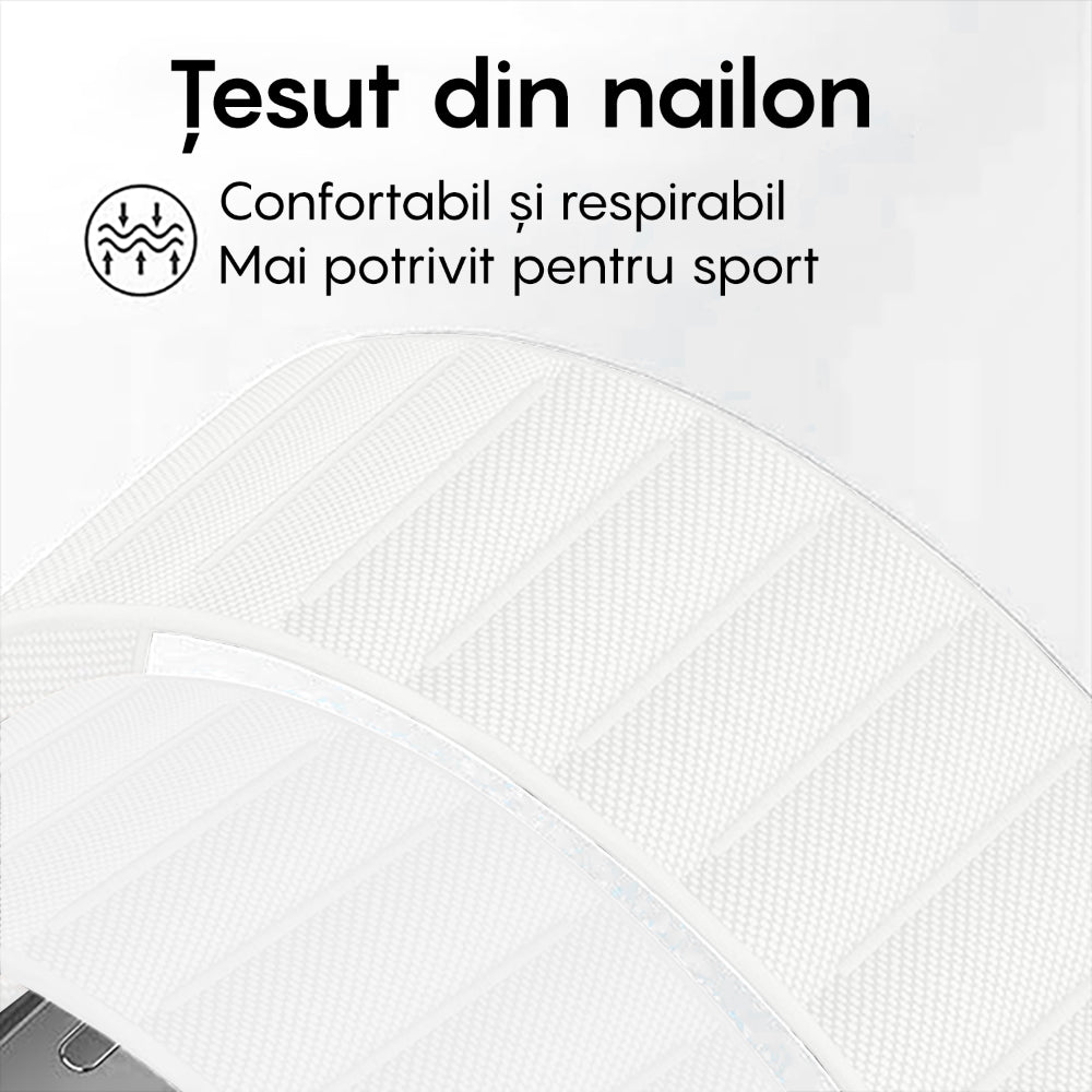 Curea Alpine Summit - Apple Watch 1/2/3/4/5/6/7/8/9/10/11/SE/SE2/SE3 - 38/40/41/42 MM - Alb