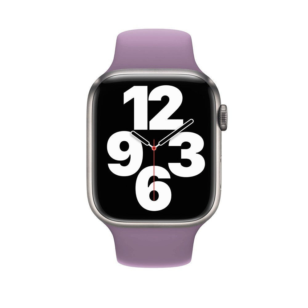 Curea Silicone Sport - Apple Watch 1/2/3/4/5/6/7/8/9/SE - 38/40/41 MM - M/L - Light Purple