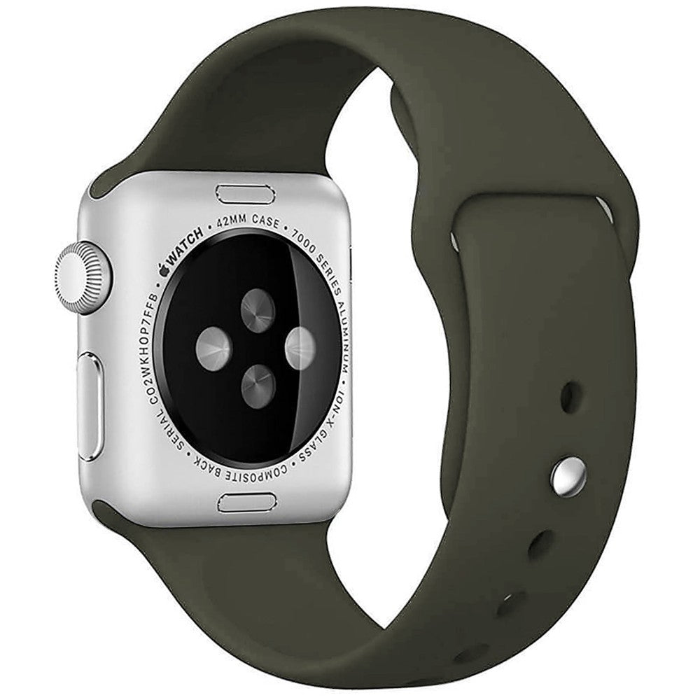 Curea Silicone Sport - Apple Watch 1/2/3/4/5/6/7/8/9/SE - 38/40/41 MM - M/L - Webster Green